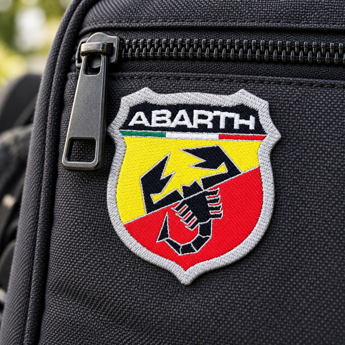 Abarth SCUDETTO Aufnäher – Illustrationsfoto (KI)