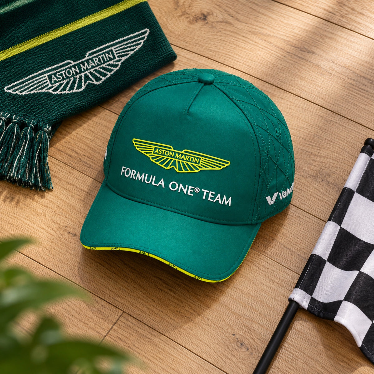 Aston Martin F1 Team Kinder-Team-Cap – Grün – Illustrationsfoto (KI)