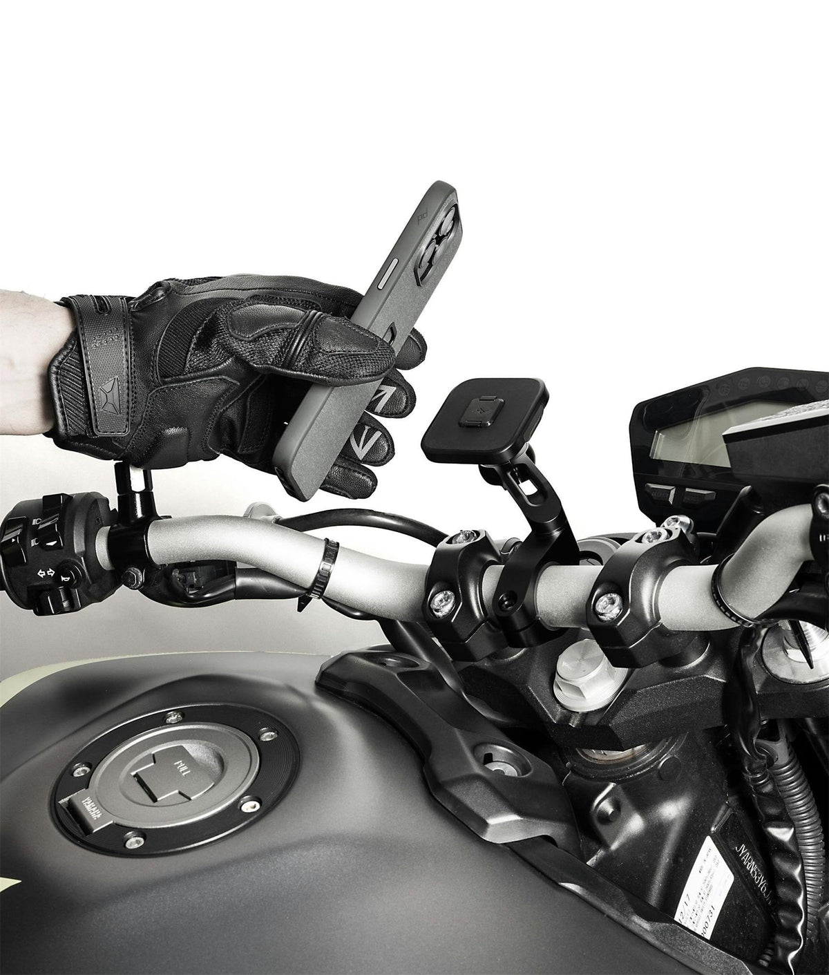 Motorradhalterung Peak Design Motorcycle Mount - Bar Mount V2 - schwarz