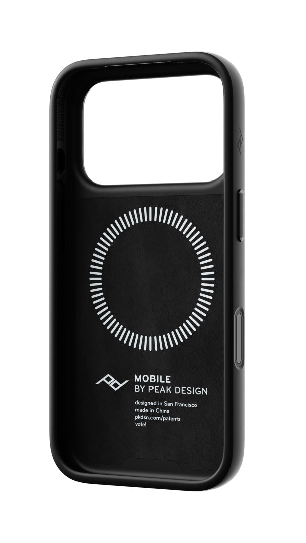 Hülle Peak Design Everyday Loop Case Slimlink für iPhone 18 Pro - schwarz Clarino