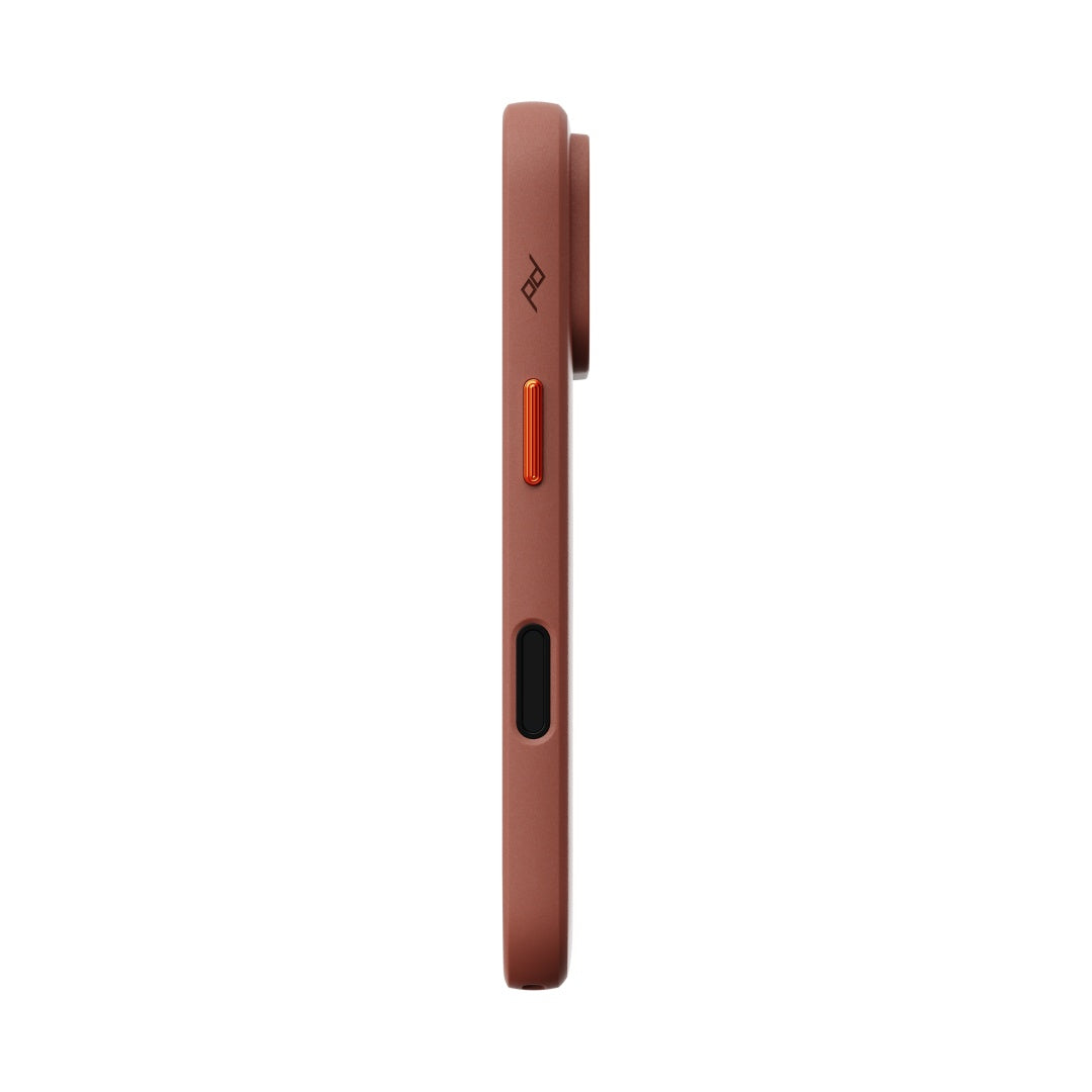 Peak Design Everyday Case Slimlink iPhone 18 Pro - Redwood Clarino