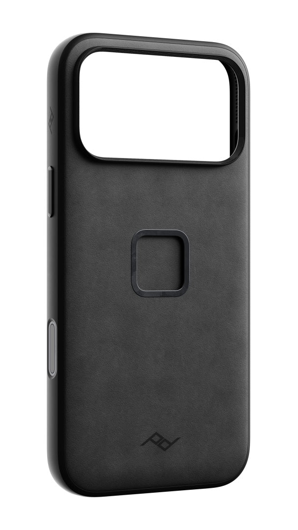 Hülle Peak Design Everyday Case Slimlink für iPhone 18 Pro Max - schwarzes Leder