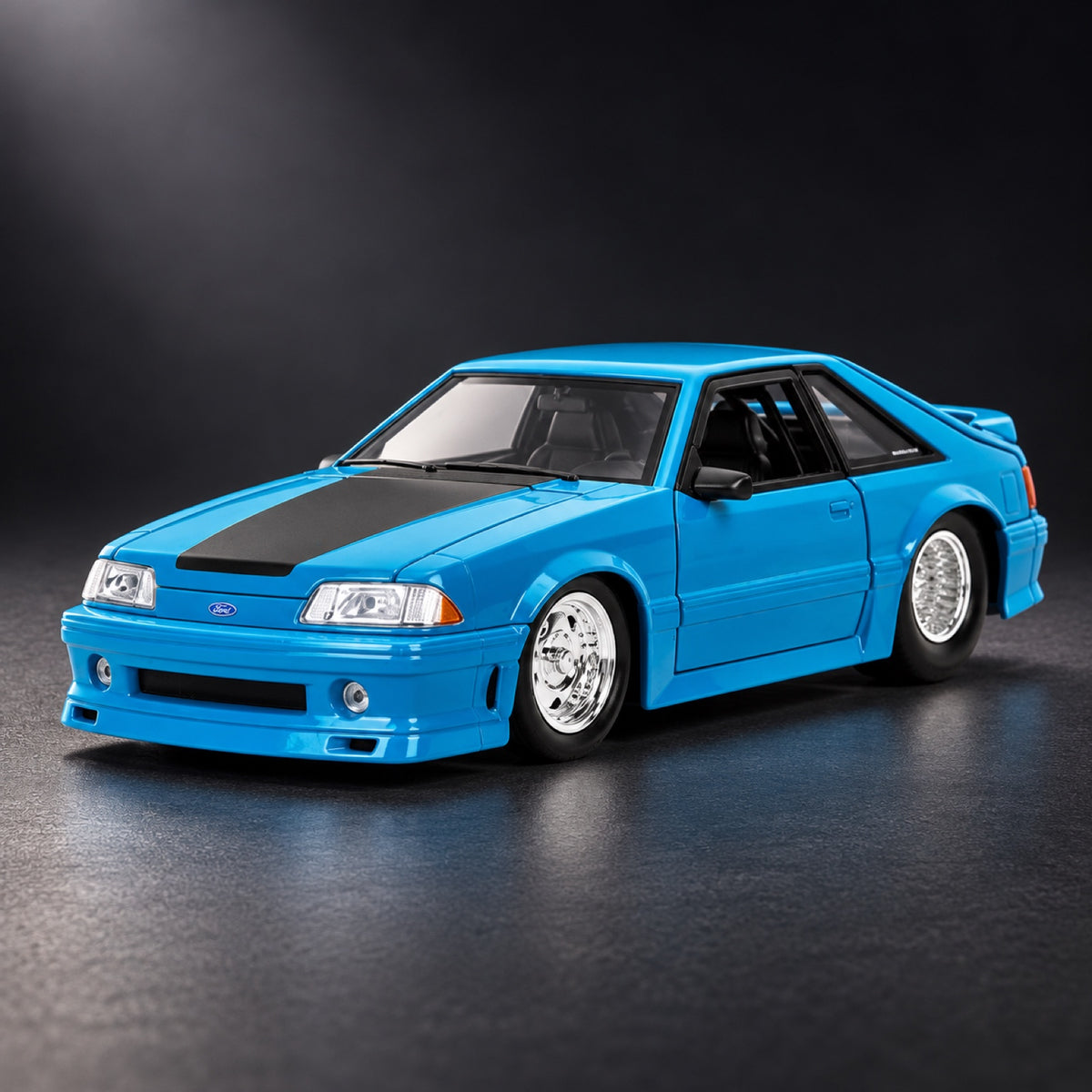 Fast & Furious Fast X Ford Mustang 1989 Modell – Illustrationsfoto (KI)