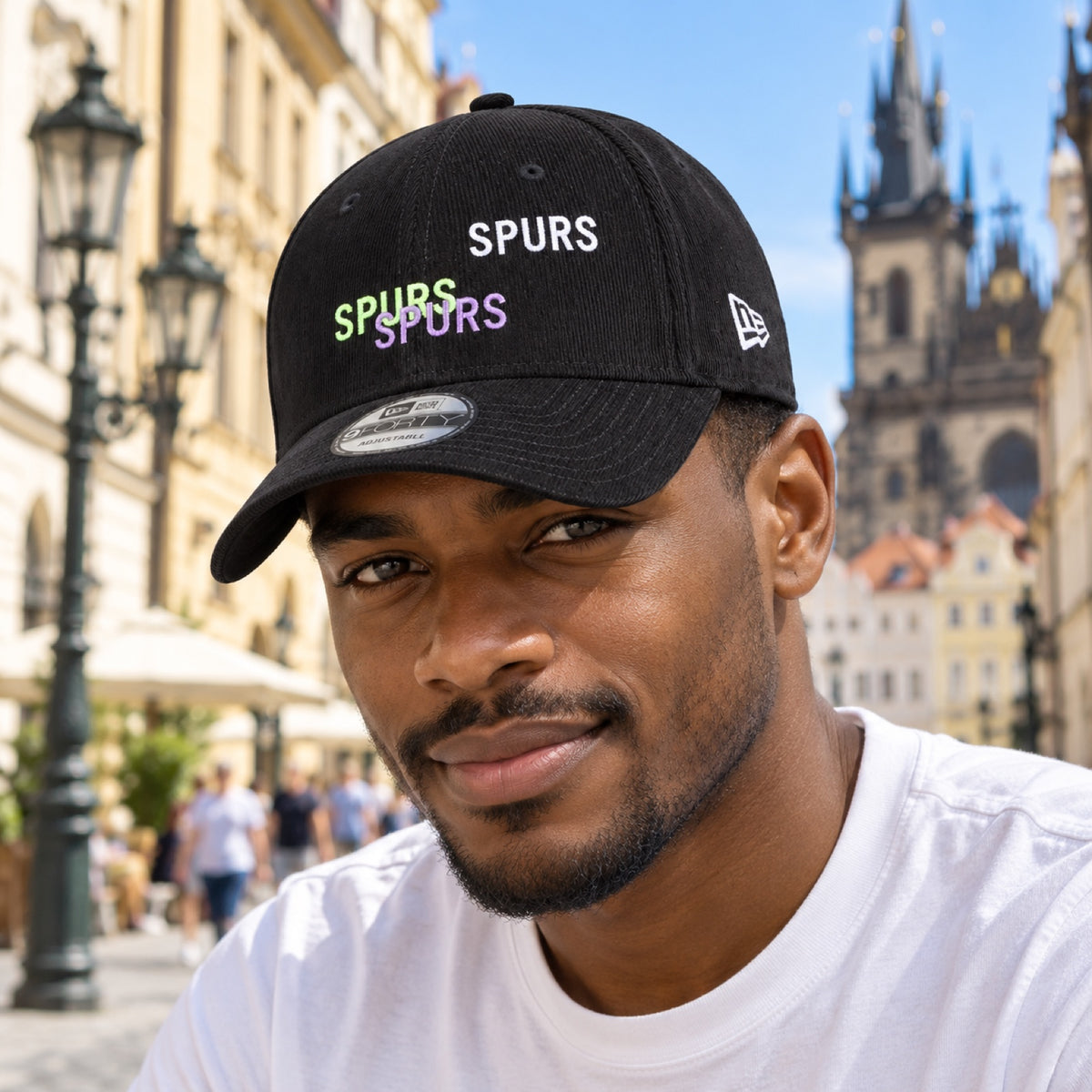TOTTENHAM 9forty SPURS Cap – Black – illustrative photo (AI)