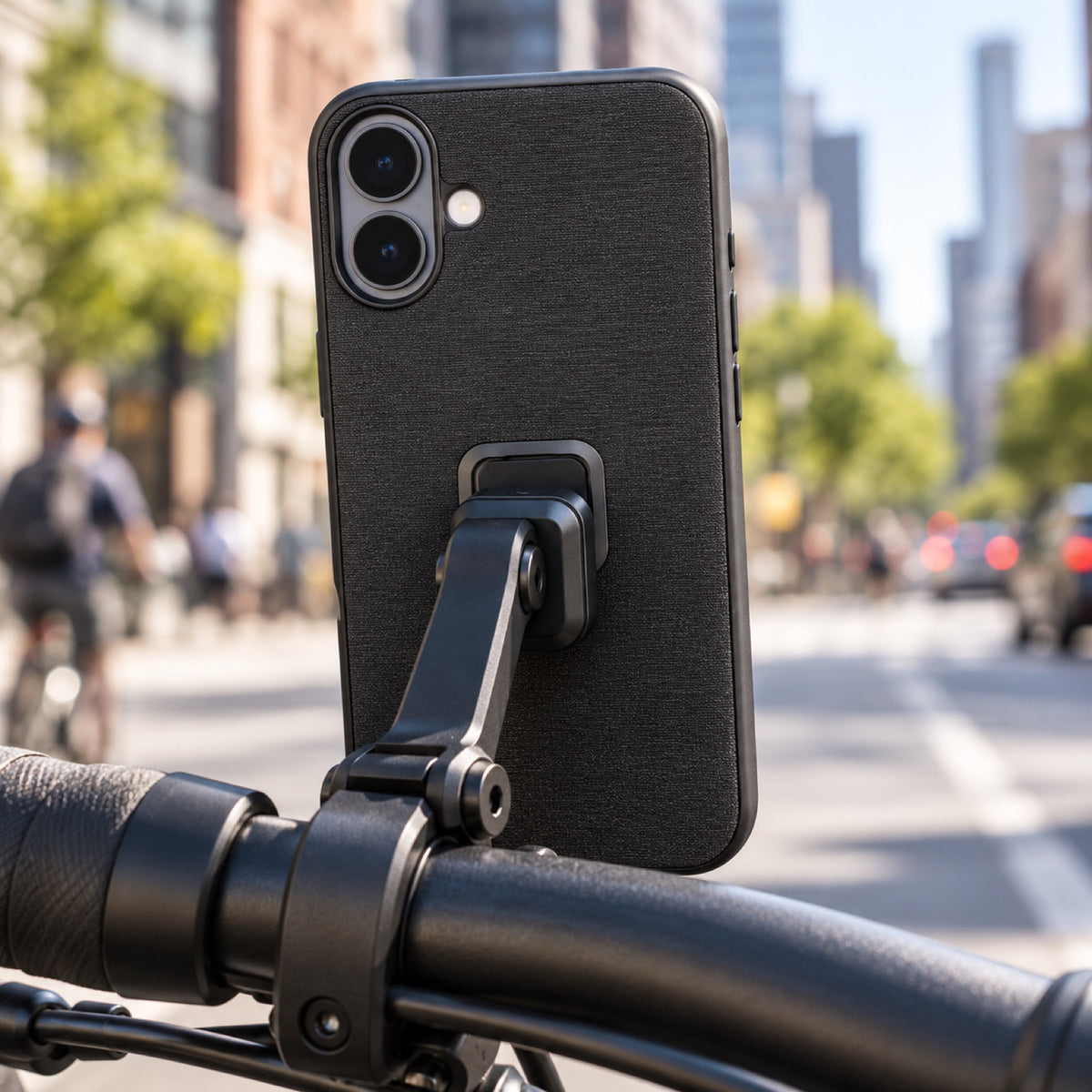 Peak Design Everyday Case iPhone 16 Plus – Charcoal – illustrative photo (AI)