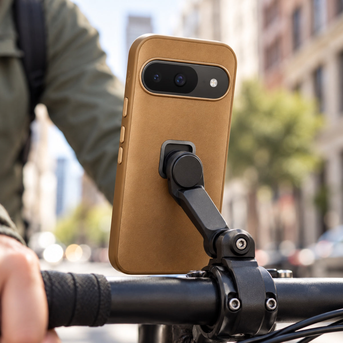 Peak Design Everyday Clarino Case Google Pixel 9 – Tan – Illustrationsfoto (KI)