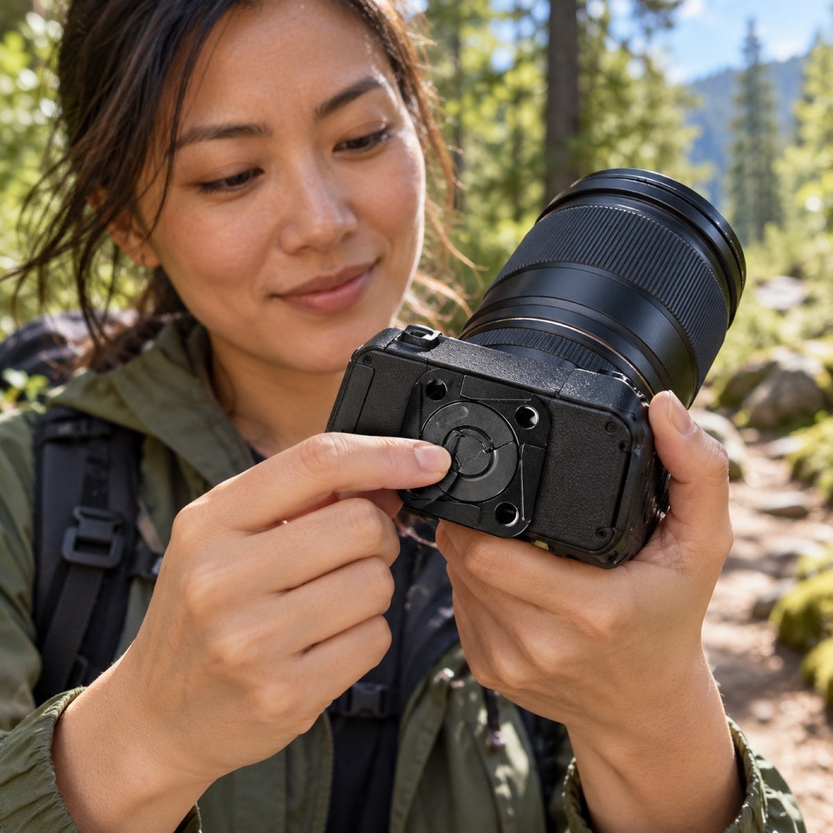 Peak Design Field Plate – Illustrationsfoto (KI)