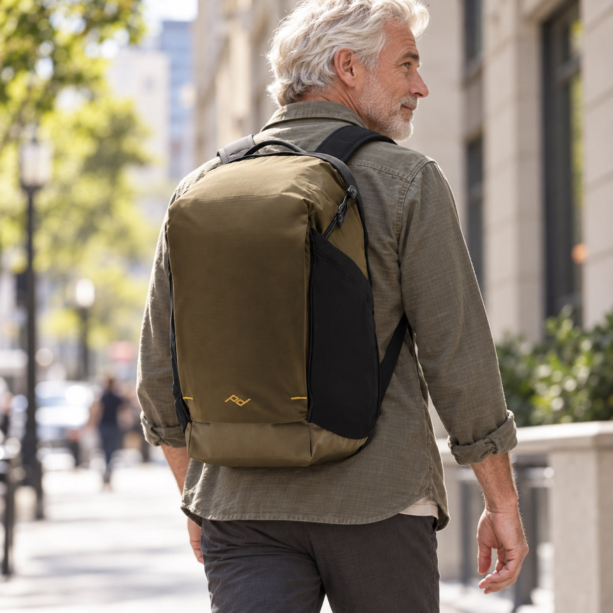Peak Design Outdoor Backpack 18L Zip – Kelp – Illustrationsfoto (KI)