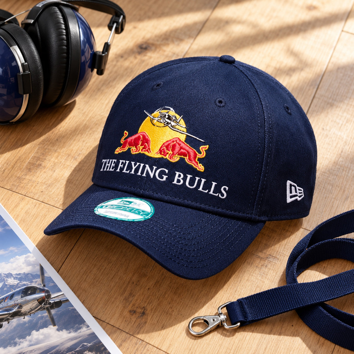 Red Bull Kids' The Flying Bulls Cap – Navy – illustrative photo (AI)