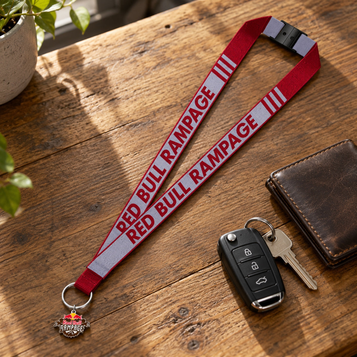 Red Bull Rampage Lanyard – Illustrationsfoto (KI)
