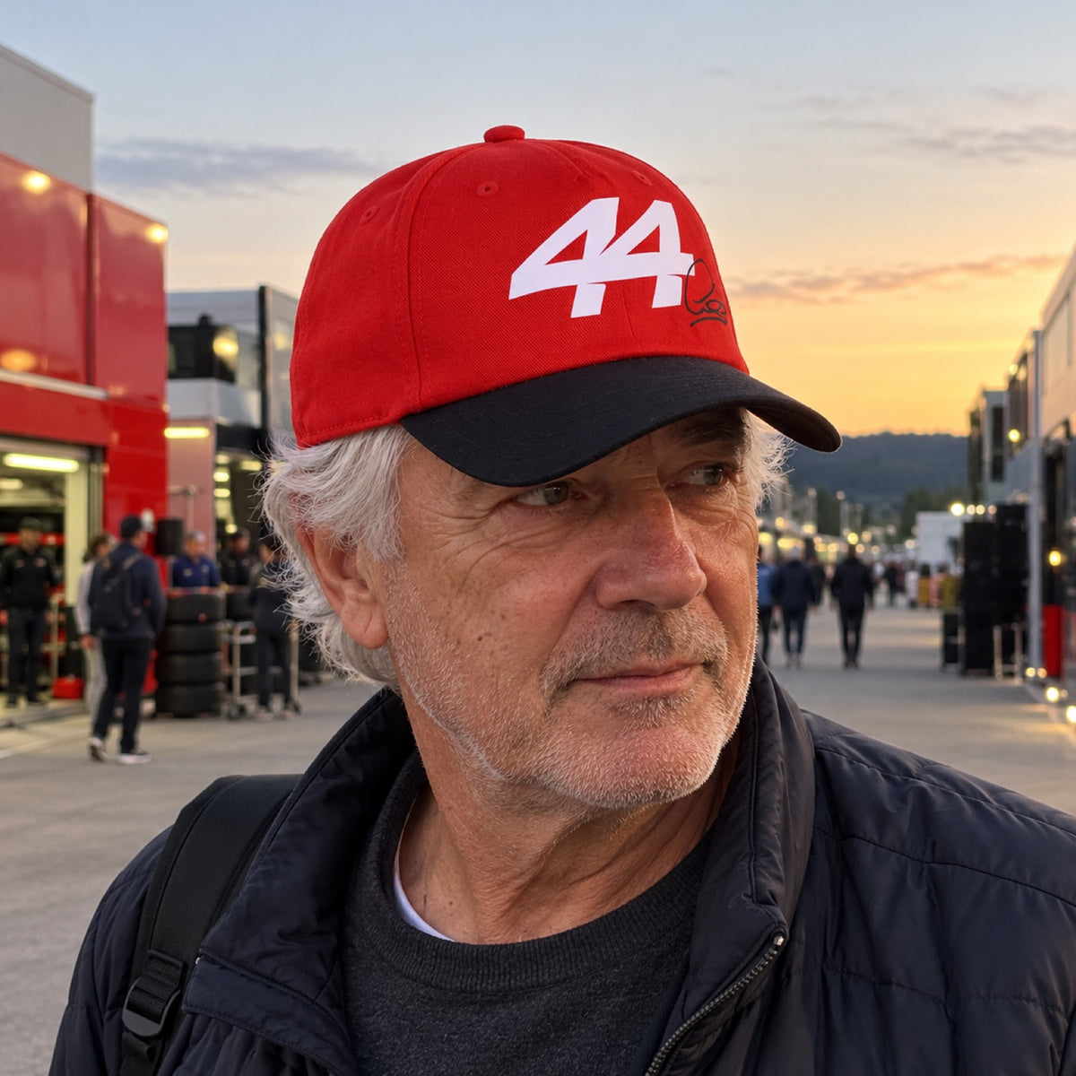 Lewis Hamilton Scuderia Ferrari F1 x Puma Cap – Fan Edition – ilustrační foto (AI)