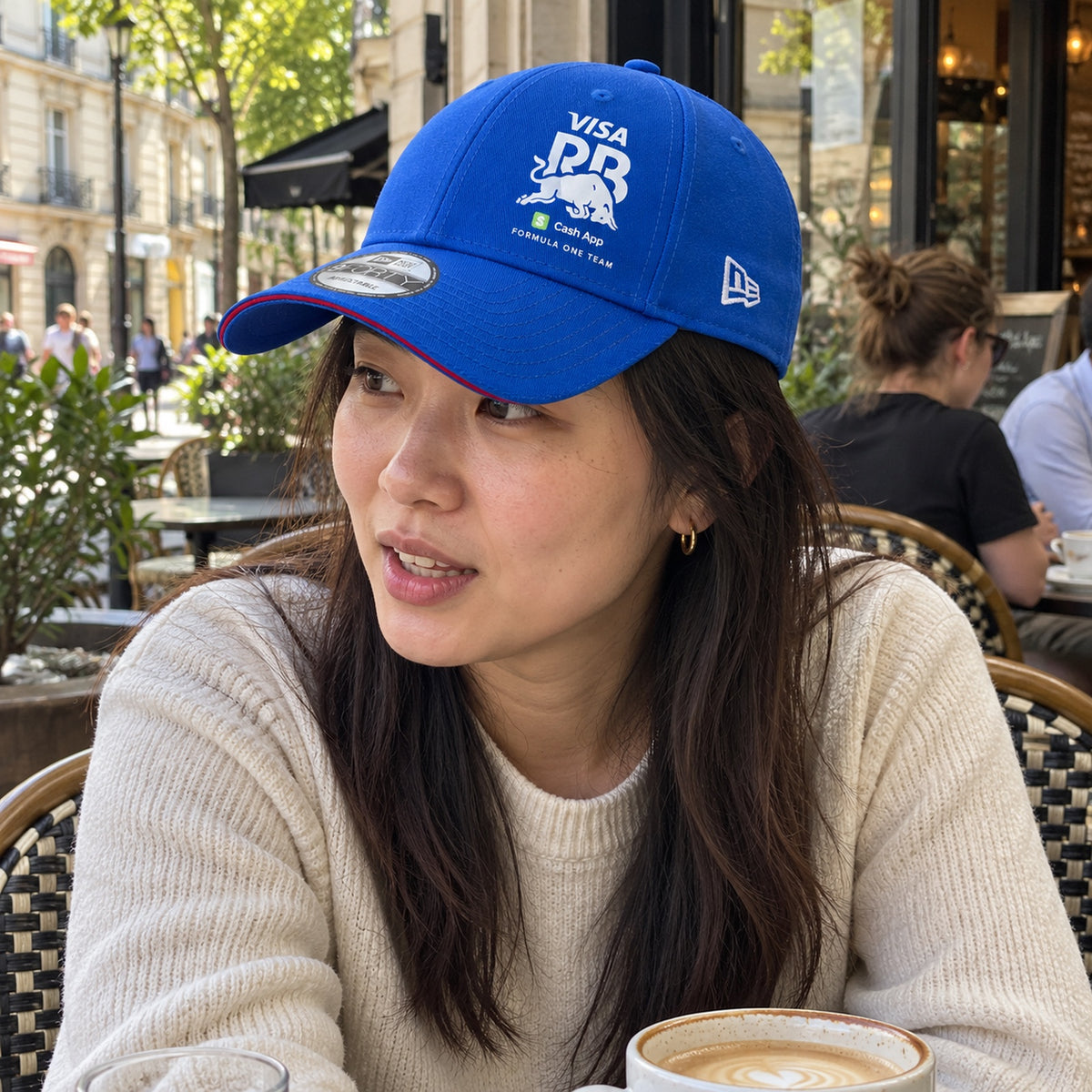 Visa Cash App RB ESS Casual Cap with Logo – Blue – ilustrační foto 2 (AI)