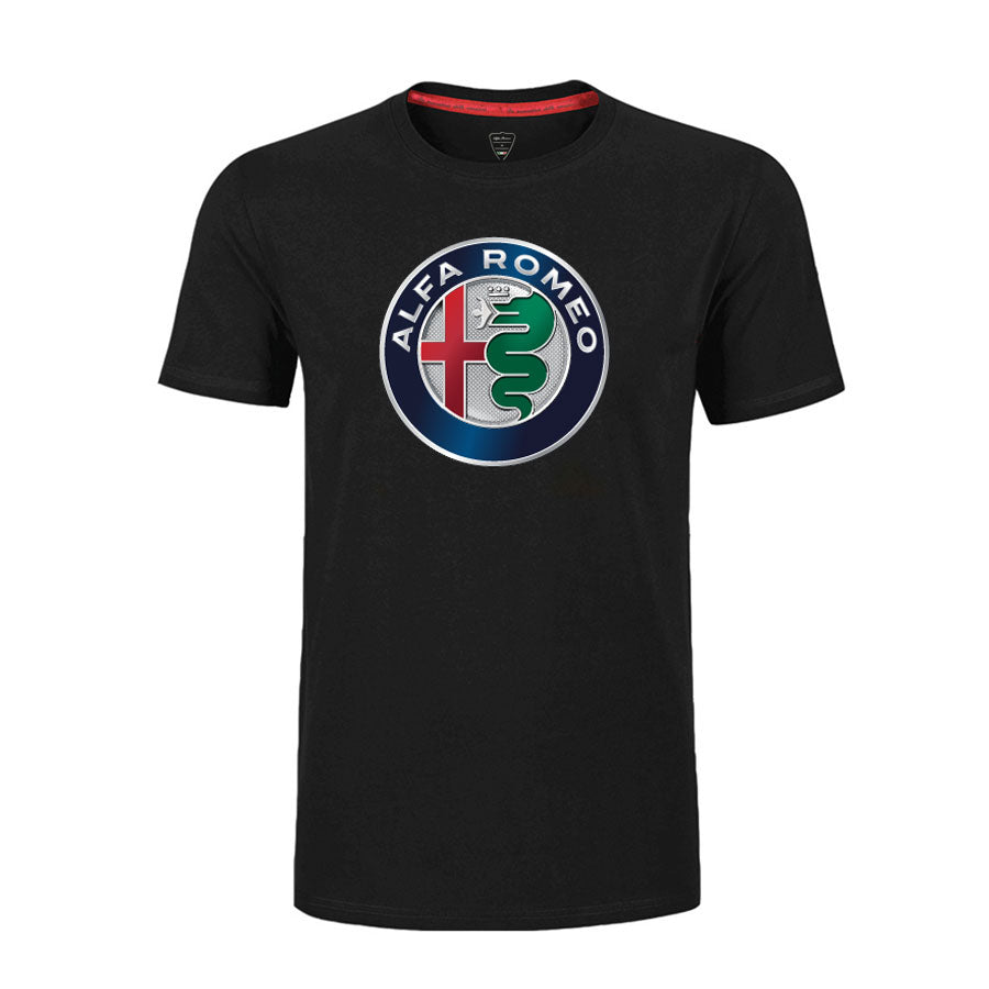 Alfa Romeo T-shirt black with AR logo