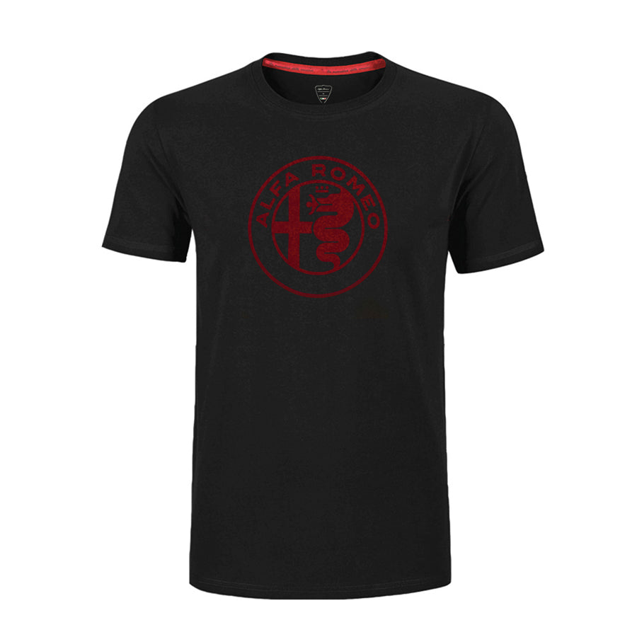 Alfa Romeo T-Shirt Serpentine schwarz