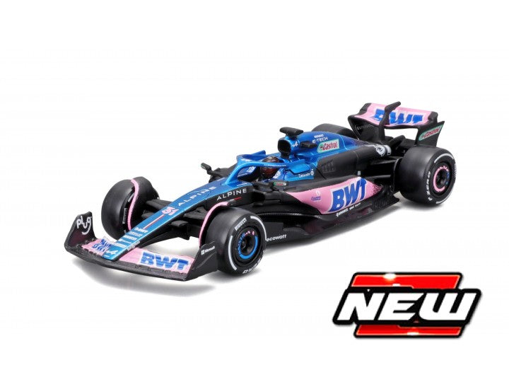 Modell Alpine F1 A523 Bburago #31 Esteban Ocon 2023 im Maßstab 1:43 Signature