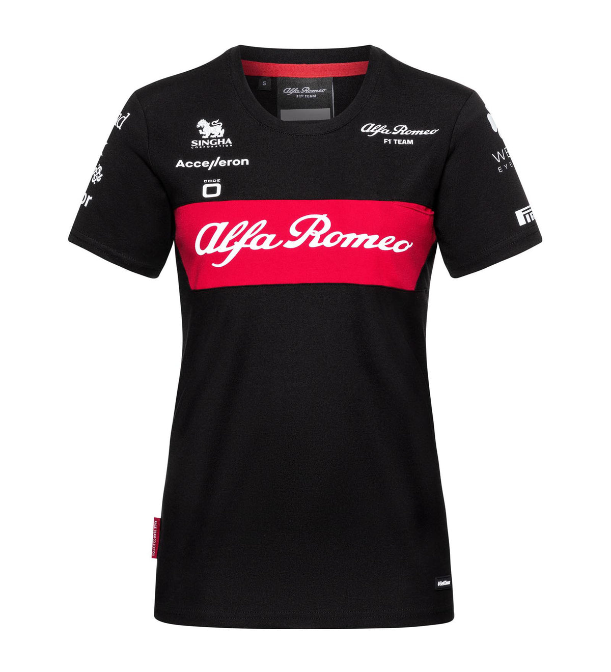 Alfa Romeo F1 Team women's team T-shirt black