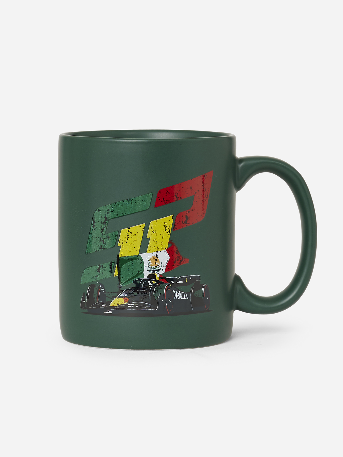 Dark green Red Bull Racing F1 mug – Sergio Pérez
