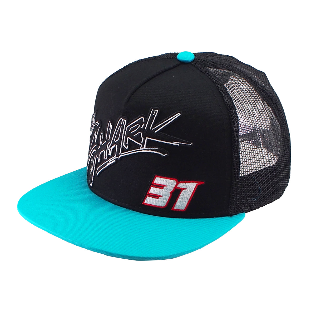 Pedro Acosta Shark 31 Trucker Cap – flacher Schirm