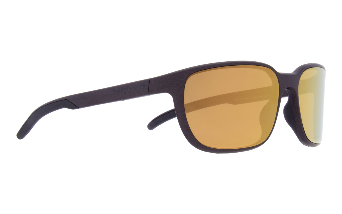Red Bull Spect Sonnenbrille TUSK braun mit goldenen Gläsern