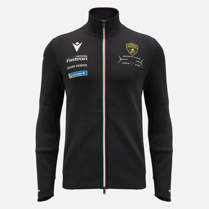 Lamborghini Hypercar SC63 Team-Sweatshirt Le Mans schwarz