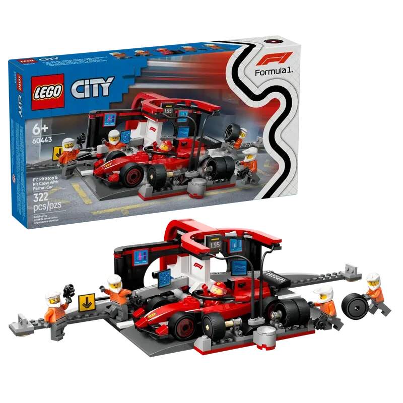 LEGO Bauset Ferrari – Box Formel 1 – City Edition