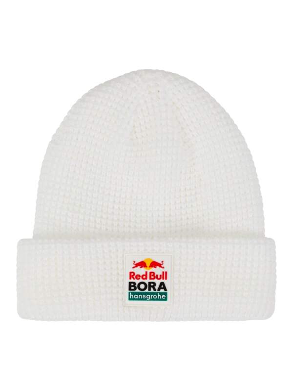 Red Bull Bora Hansgrohe casual cap, white, with logo