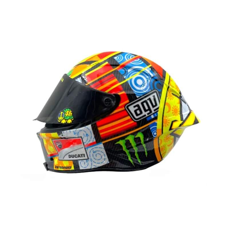 Valentino Rossi MotoGP Ducati 2012 helmet model