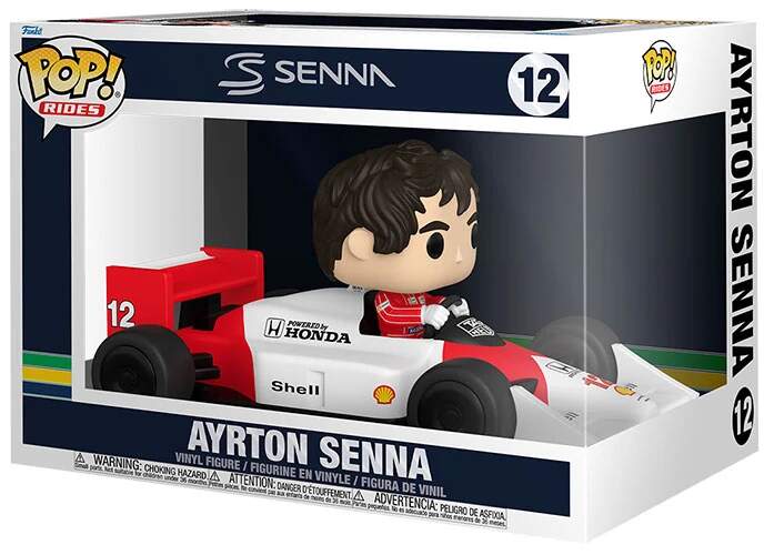 Funko POP Figur Ayrton Senna Formel 1 McLaren – Deluxe Edition