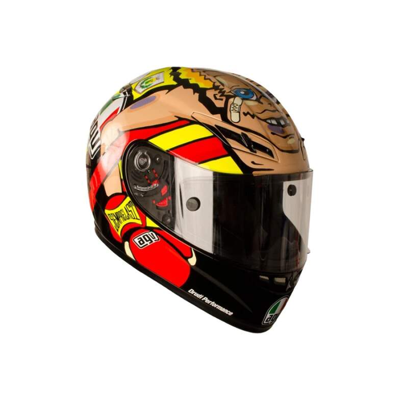 MotoGP helmet model Valentino Rossi Misano 2012