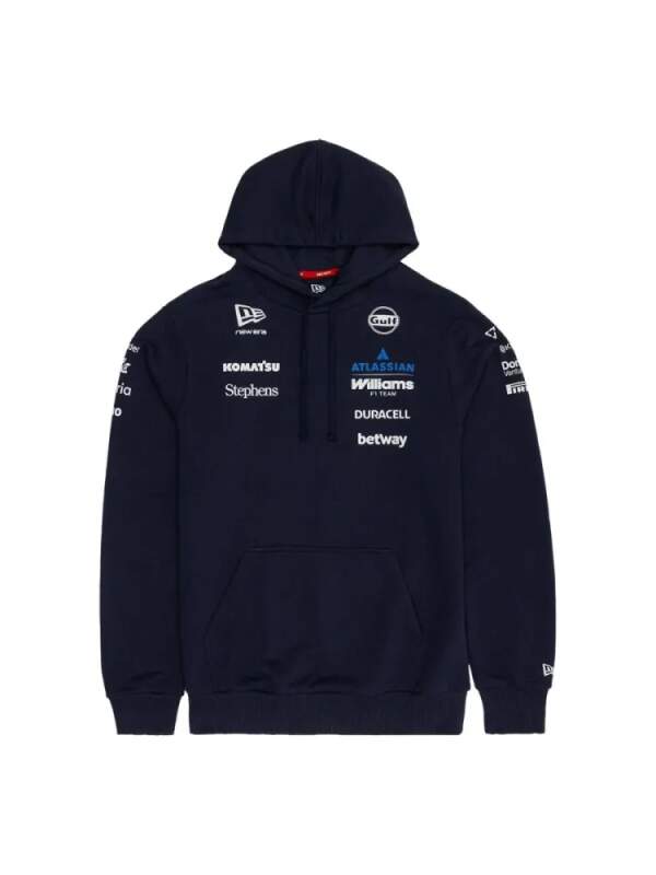 Williams F1 Team hoodie with sponsor logos - team edition