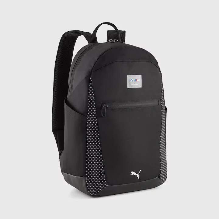 BMW Motorsport großer Rucksack schwarz mit Logo