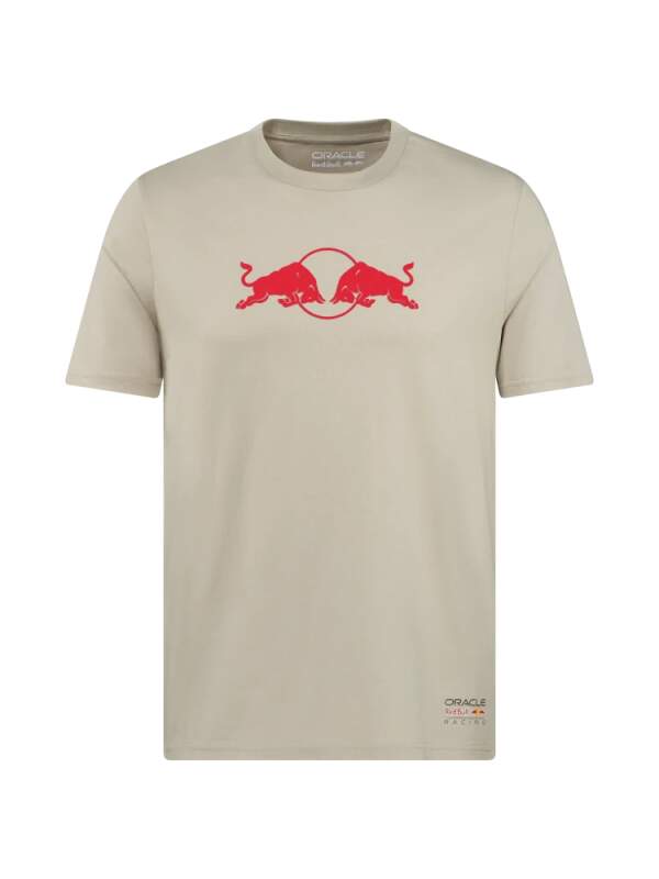 Oracle Red Bull Racing T-shirt, SPARK edition, sand, with logo