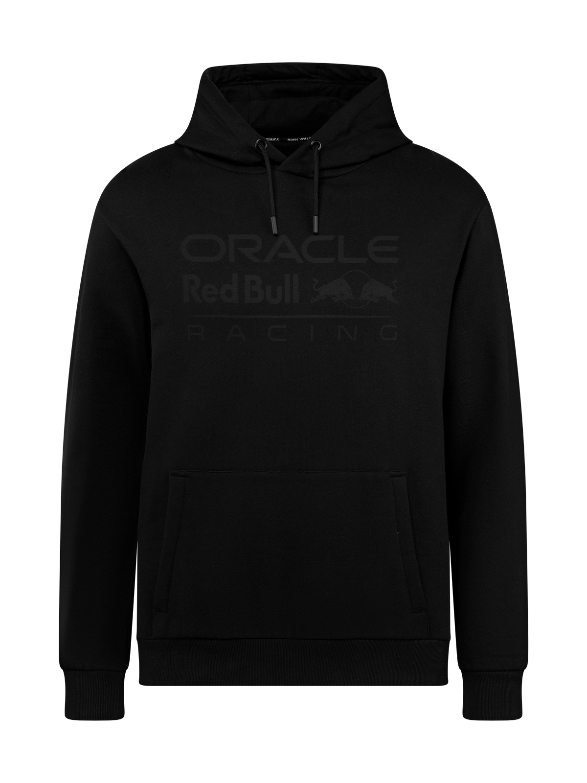 Oracle Red Bull Racing hoodie, TONAL edition, black, with logo