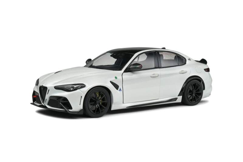 Modell Solido Alfa Romeo Giulia GTA Trofeo weiß