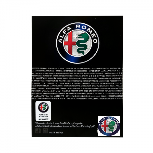 Alfa Romeo Aufkleber Quadrifoglio