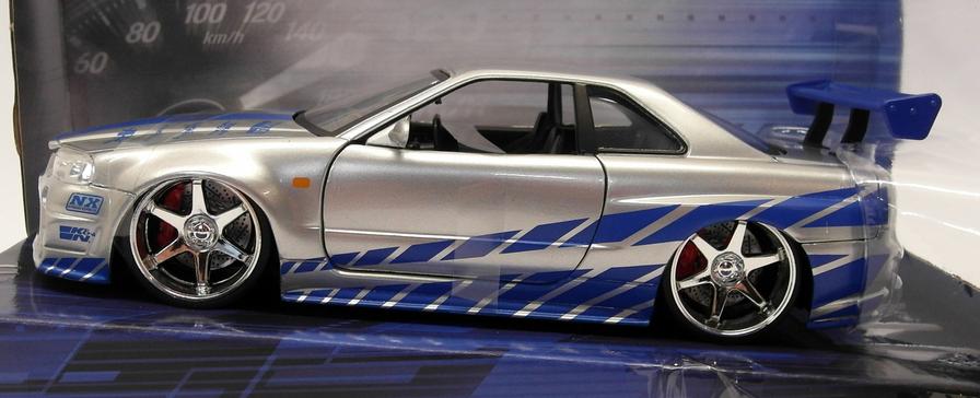 Modell Fast & Furious Nissan Skyline R34 2002