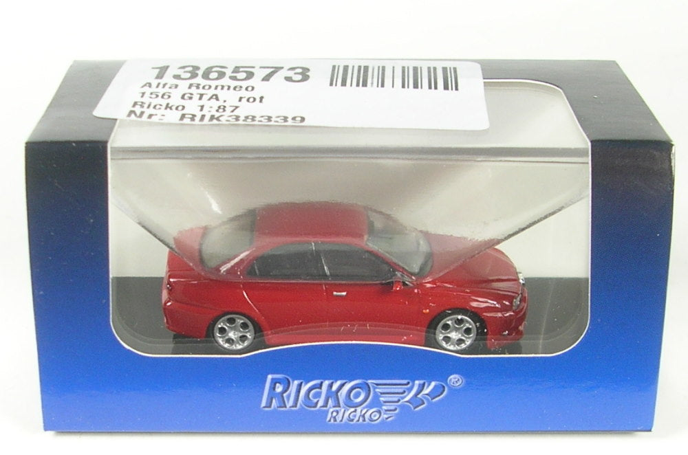 Modell Alfa Romeo 156 GTA 1:87 rot