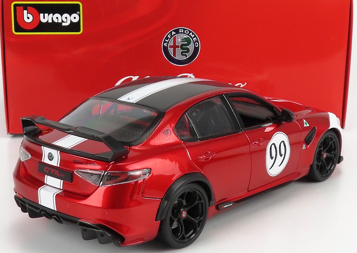 Model Bburago Alfa Romeo Giulia GTAm N 99