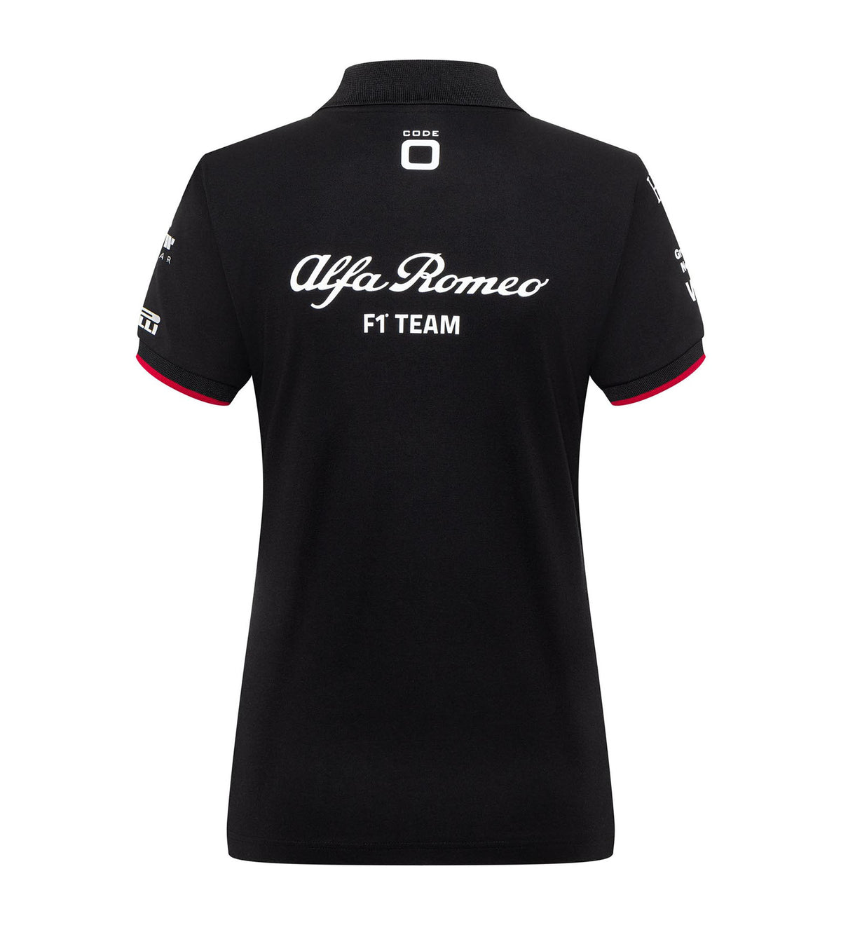 Alfa Romeo F1 Team Damen-Team-Poloshirt schwarz