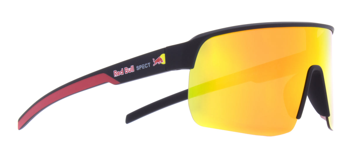 Red Bull Spect DAKOTA sunglasses black with orange lens