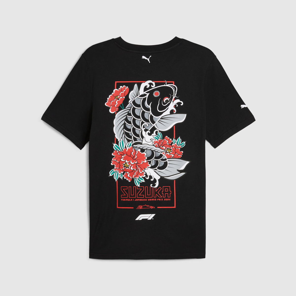 F1 Puma Freizeit-T-Shirt SE Japan schwarz