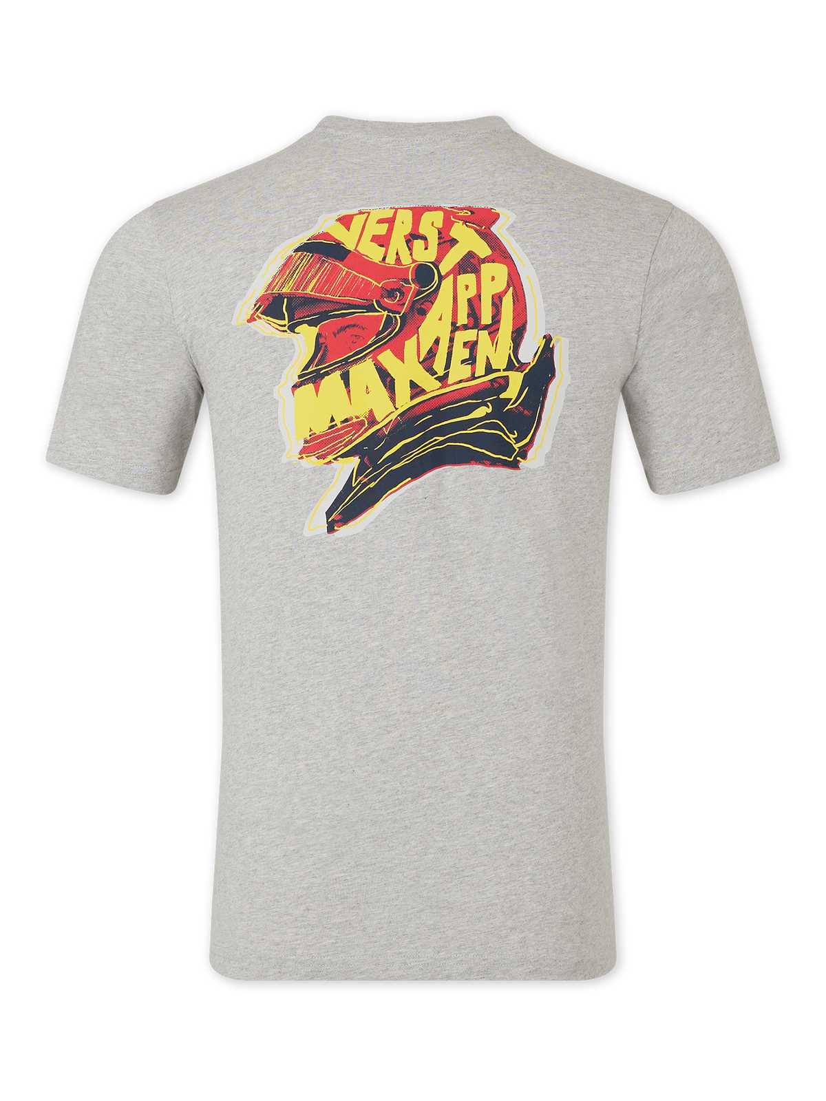 Max Verstappen T-shirt – Red Bull Racing F1 HELMET grey
