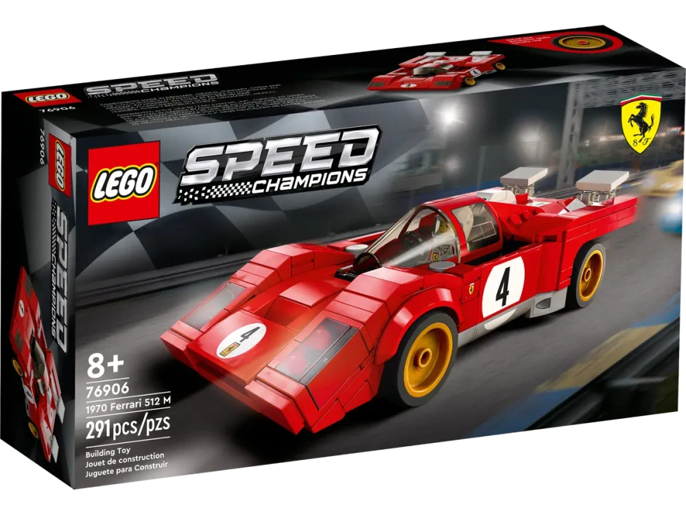 LEGO Speed Champions 76906 1970 Ferrari 512 M Building Set