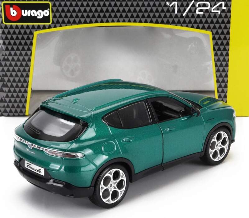 Modell Alfa Romeo Tonale 1:24 Bburago grün