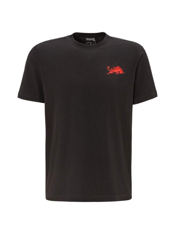 Red Bull Ring Freizeit-T-Shirt ECLIPSE schwarz mit RRI-Motiv