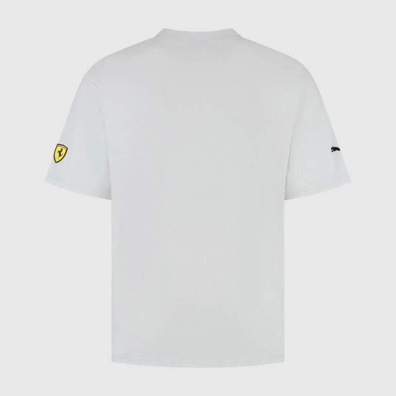 Scuderia Ferrari F1 casual T-shirt with SF motif grey