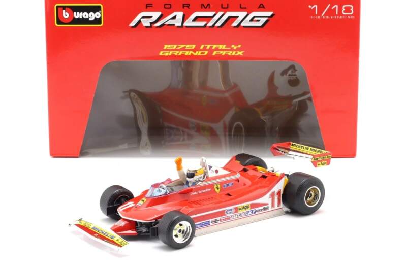 Model Ferrari F1 312T4 1979 Monza GP J. Scheckter