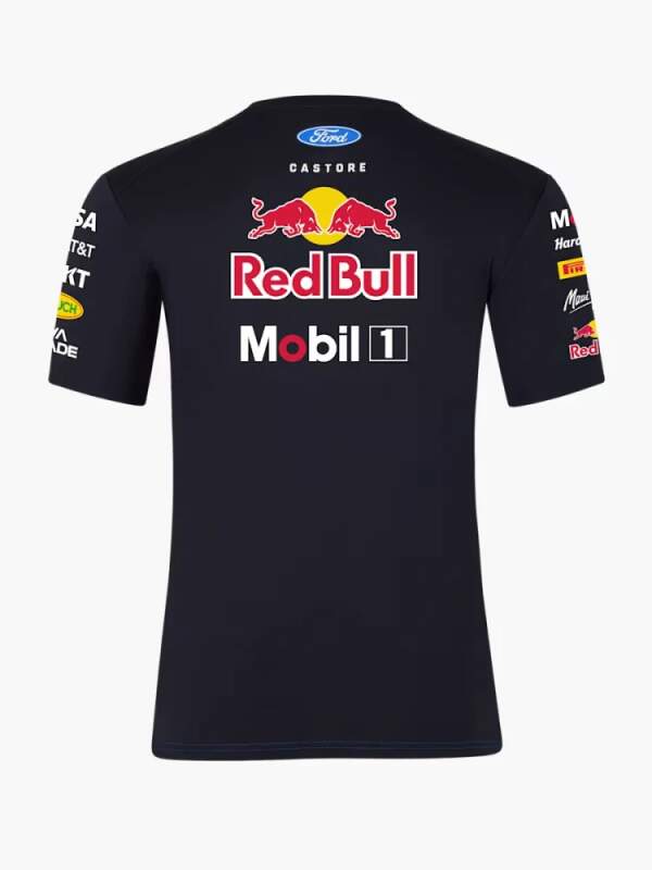 Oracle Red Bull Racing T-Shirt mit Sponsorenlogos - Team Edition