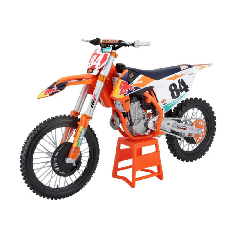 Model motocyklu Red Bull KTM 450 SX-F Jeffrey Herlings nr.84