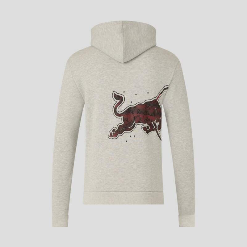 Oracle Red Bull Racing Hoodie - GRAPHIC BULL Edition grau